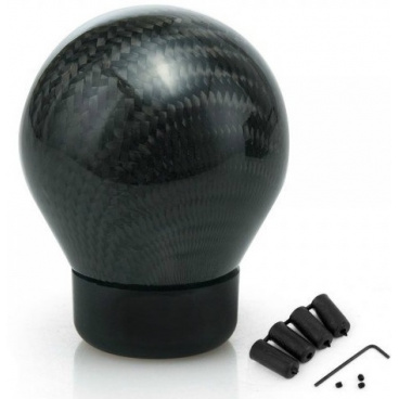 Schaltkopf aus 100 % schwarzem Carbon