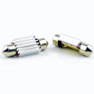 Glühbirne 12 LED SMD Sulfit 36 mm weiß 6000K 12V CAN-BUS - 2 Stk