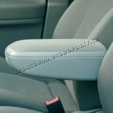 Milotec-Armlehne – graues Wildleder, Skoda Fabia II Milotec-Armlehne – graues Wildleder, Skoda Fabia II