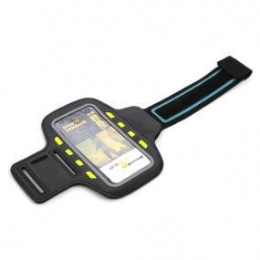 Držák smartphonu na paži - sport/black 8led