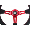 Sportlenkrad WRC ROT 350 mm