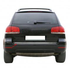 Edelstahlabdeckung für die Unterkante des Kofferraums VW Touareg 2003-10