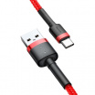Baseus Cafule USB auf USB-C Kabel 1,5A 1m rot
