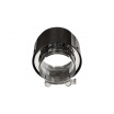 Endstück des Schalldämpfers 101mm Eingang 76mm Carbon Gloss