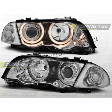 BMW E46 98–01 ANGEL EYES CHROME (LPBM40) – Limousine/Touring BMW E46 98–01 ANGEL EYES CHROME (LPBM40) – Limousine/Touring