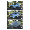 Schutzplane VOLLSTÄNDIG 485x151x116cm 100 % WASSERDICHT KOMBI