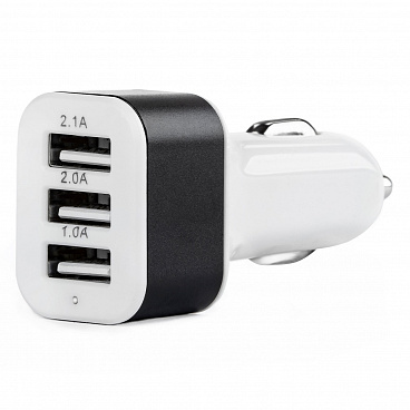 Zigarettenanzünderstecker 3x USB-Ausgang 2,1A 2,0A 1,0A 12/24V