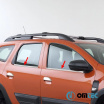 Edelstahl-Fensterleisten Omtec Dacia Duster 2018+ matt gebürstet 4 Stk