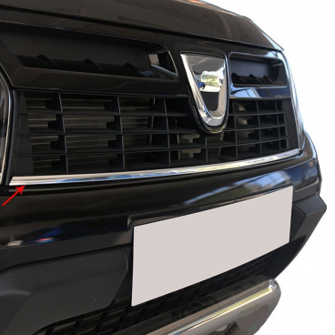 Untere Stange aus Edelstahl des Omtec Dacia Duster 2010-12 Frontgrills (länger 84,5 cm) Untere Stange aus Edelstahl des Omtec Dacia Duster 2010-12 Frontgrills (länger 84,5 cm)