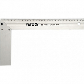 Tischlerwinkel Aluminium 250mm