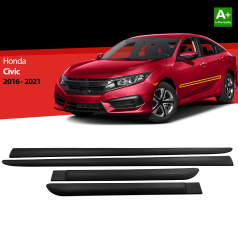 Honda Civic 2016-21 Türseitenleisten aus Kunststoff