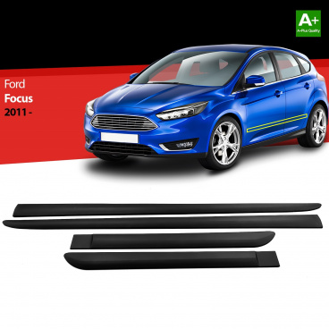 Kunststoff-Seitentürschutz Ford Focus 2011+ Kunststoff-Seitentürschutz Ford Focus 2011+