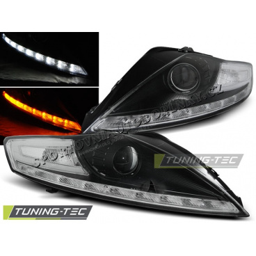 FORD MONDEO 07.2007-11.2010 FRONT-LED-BLINKER, KLARES TAGESLICHT, SCHWARZ FORD MONDEO 07.2007-11.2010 FRONT-LED-BLINKER, KLARES TAGESLICHT, SCHWARZ