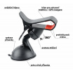 Telefonhalter / GPS-Clips am Saugnapf