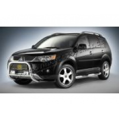 Mitsubishi Outlander, 2007-, seitliche Gummi-Türschutzleisten (Satz)