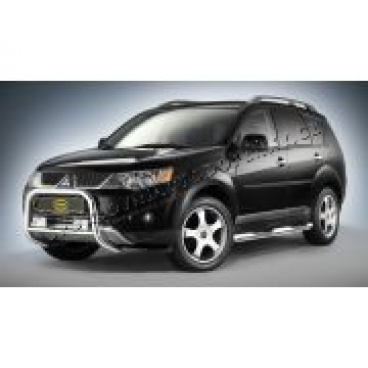 Mitsubishi Outlander, 2007-, seitliche Gummi-Türschutzleisten (Satz)