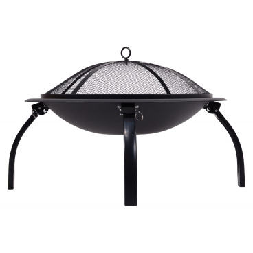 Feuerstelle mit VESUV-Grillrost mit Deckel Feuerstelle mit VESUV-Grillrost mit Deckel