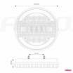 LED-Heckleuchte KOMBI LINKS, RECHTS mit dynamischem Blinker RCL-07-LR