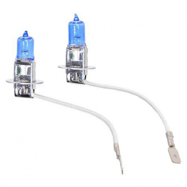 GLÜHBIRNE WEISS LASER H3 55 W