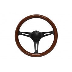 Lenkrad 350mm Holz Schwarz