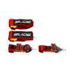 Sportrollen Slide V2 Quick Carbon Rot 4P 3"