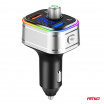 FM-Autotransmitter 2×USB-A 1×USB-C microSD 12V 24V AMIO-04652