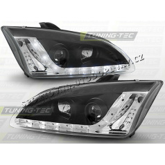 FORD FOCUS MK2 2004–08 FRONT CLEAR LIGHTS DAYLIGHT LED BLACKVehicle Parts & Accessories, Car Parts, External Lights & Indicators!