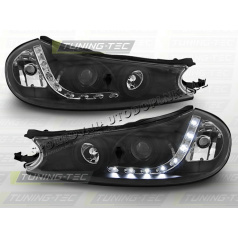 FORD MONDEO MK2 1996–00 FRONT CLEAR LIGHTS DAYLIGHT LED BLACKVehicle Parts & Accessories, Car Parts, External Lights & Indicators!
