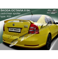 ŠKODA OCTAVIA II htb 04+ Heckspoiler. Hauben RS II (EU-Homologation)