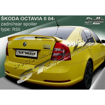 ŠKODA OCTAVIA II htb 04+ Heckspoiler. Hauben RS II (EU-Homologation)
