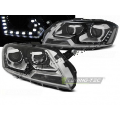 VW Passat B7 10.2010- 10.2014 Tageslichtschwarze klare Frontleuchten