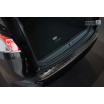 Edelstahlabdeckung - schwarzer Schwellenschutz für die hintere Stoßstange Peugeot 3008 II 2016-17