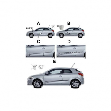 Hyundai ix35 Türseitenschutzstangen
