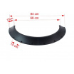 Universal verlängerte Kotflügelschürzen 840 mm EXTREME STYLE kleinste 2 Stk