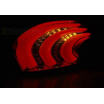 Peugeot 208 04.2012-06.15 rauchfarbene LED BAR-Rückleuchten