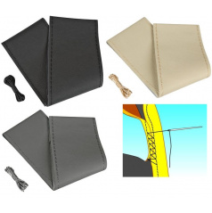 Lenkradbezug aus Leder – 3 Farben