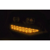VW T6 2015 – klare Frontleuchten, schwarzes Röhrenlicht, LED-Tagfahrlicht