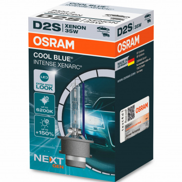 Xenonlampe D2S Osram COOL BLUE Intense Xenarc NG 6200K Xenonlampe D2S Osram COOL BLUE Intense Xenarc NG 6200K