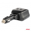 Doppelte Verlängerungssteckdose 2xUSB 1xUSB C 12/24V max 200W AMiO-04173