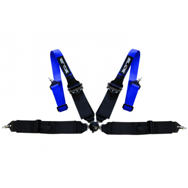 Sportgurte Slide Quick 4p 2"+3" Blau-Schwarz Sportgurte Slide Quick 4p 2"+3" Blau-Schwarz
