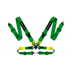 Sportgurte Slide V2 Quick Dunkelgrün 4P 3"