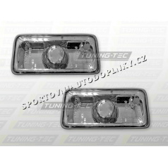 Klare Seitenblinker für VW Vento Baujahr 1992–95, Chrom