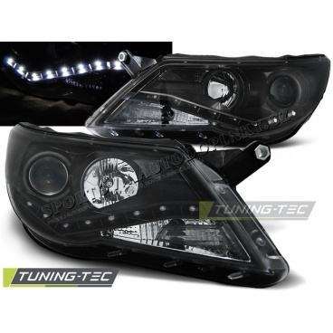 VW TIGUAN 2007–11 FRONT CLEAR LIGHTS DAYLIGHT LED BLACKVehicle Parts & Accessories, Car Parts, External Lights & Indicators! VW TIGUAN 2007–11 FRONT CLEAR LIGHTS DAYLIGHT LED BLACKVehicle Parts & Accessories, Car Parts, External Lights & Indicators!