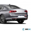 Polierte Kantenabdeckung der hinteren Stoßstange aus Edelstahl Omtec VW Passat 2010+ Limousine, VW Arteon 2018+