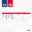 Textilschneeketten 3D 2Stk. Größe XS EN16662-1 Önorm V5121 AMIO-04506