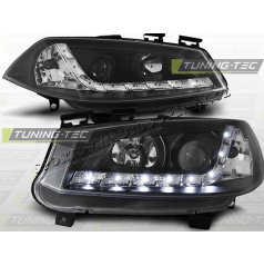 RENAULT MEGANE II 2002–05 KLARES FRONTLICHT, TAGESLICHT, LED SCHWARZ
