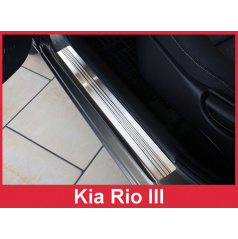 Einstiegsleisten aus Edelstahl, 2 Stück, Kia Rio 3 2011-15
