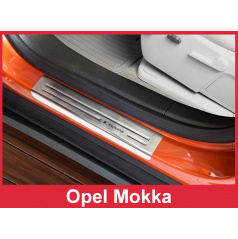 Einstiegsleisten aus Edelstahl, 4 Stück, Opel Mokka, Mokka X 2012-16