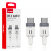 Kabel 'USB-C auf USB-C 60W 100cm FullLINK AMIO-03908