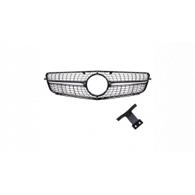 Grill Mercedes-Benz C W204 C204 S204 Schwarz